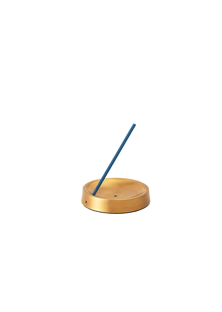 Brass Incense Holder - Round