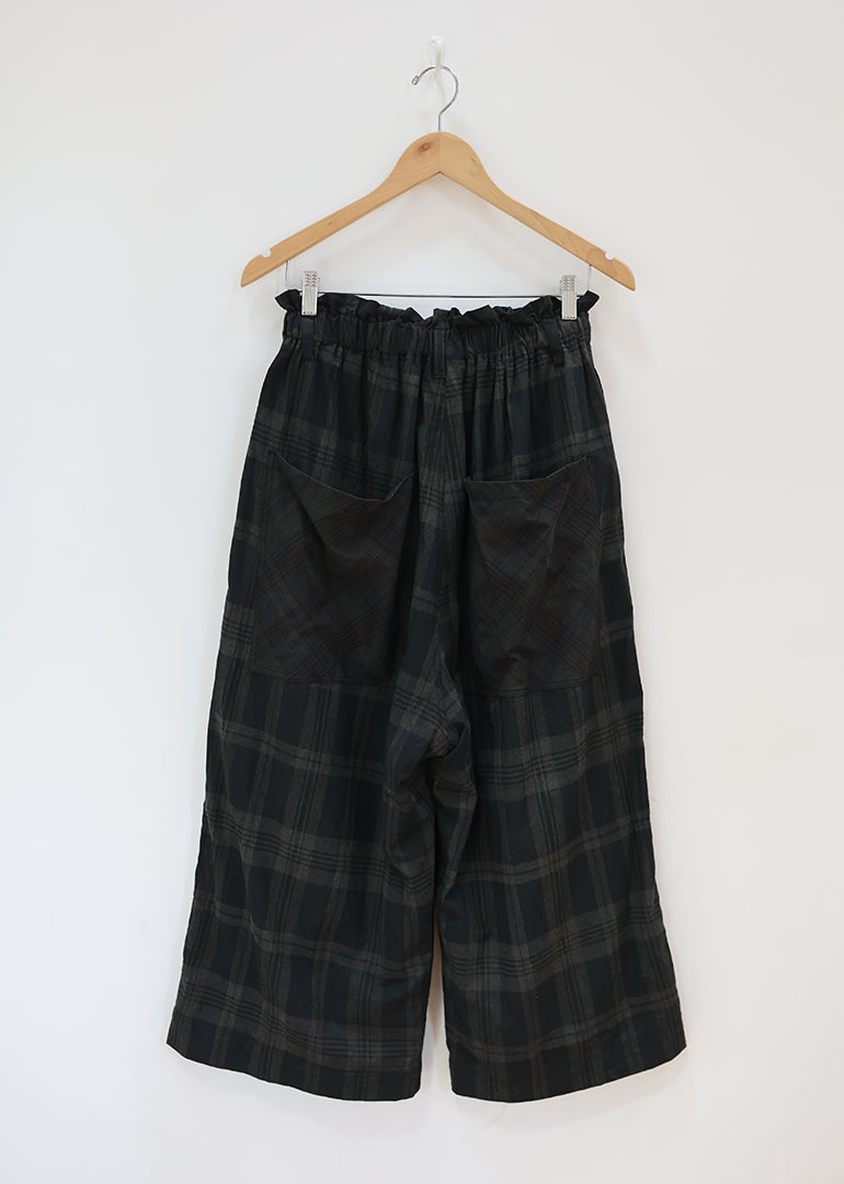Ichi Antiquites - SUMI x Madras Woven Check Pants