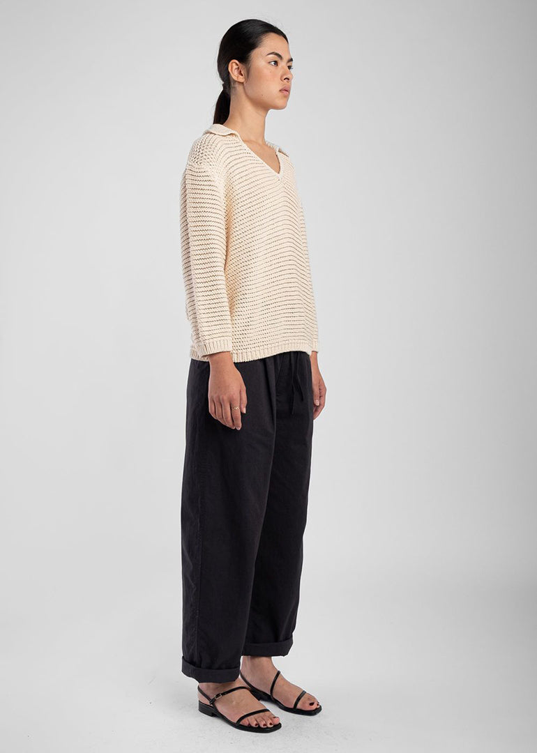 Micaela Greg - Ayo Pullover in Cream