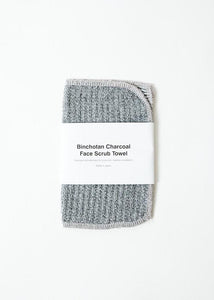 Binchotan Charcoal Face Scrub Towel