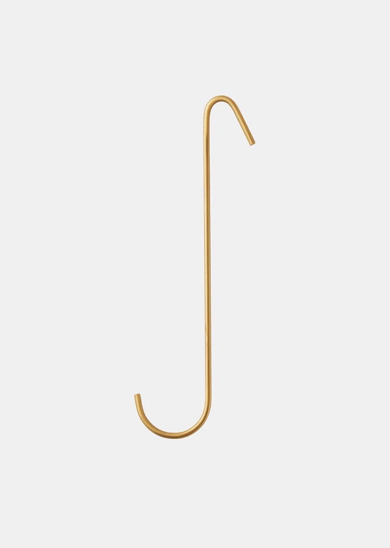 Brass Long J Hook