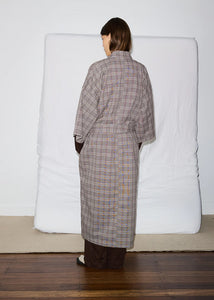 Deiji Studios - The 02 Full Length Robe in Grandpa Check