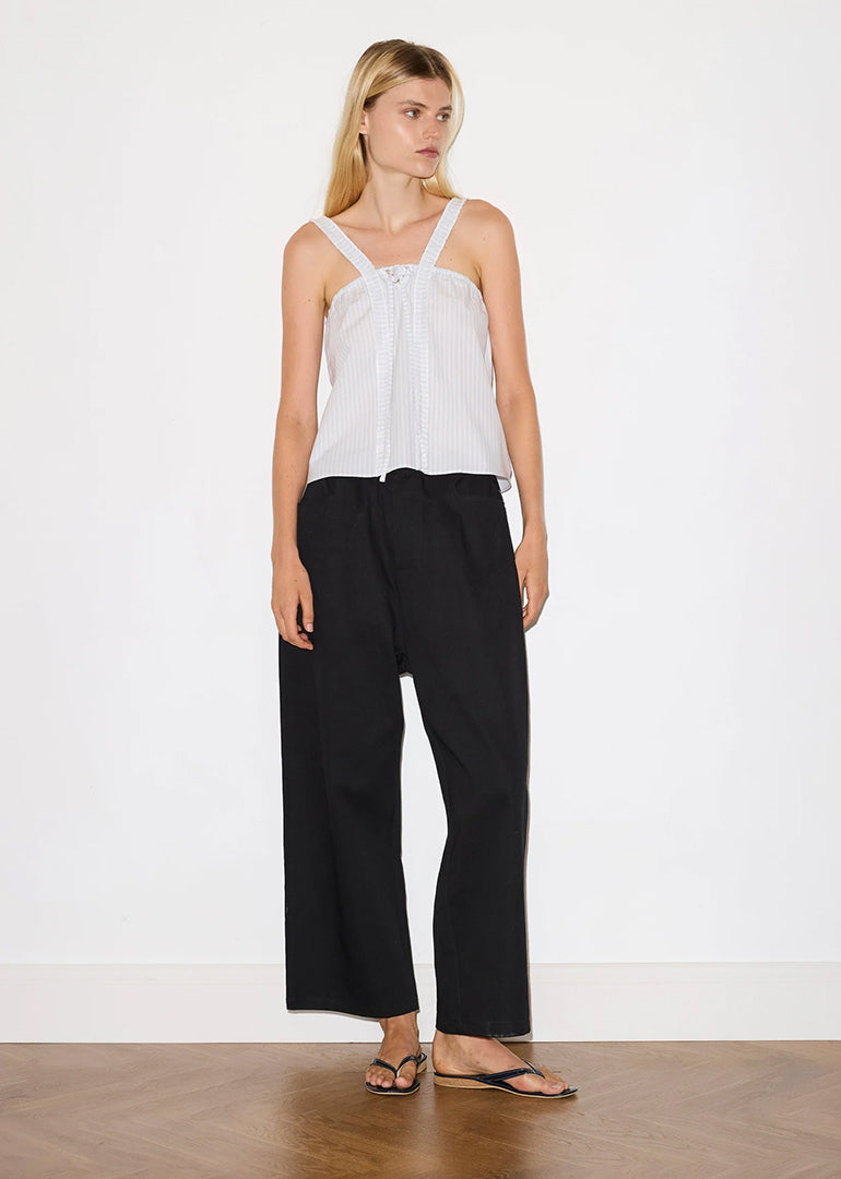 Deiji Studios - The Square Pocket Pant in Black