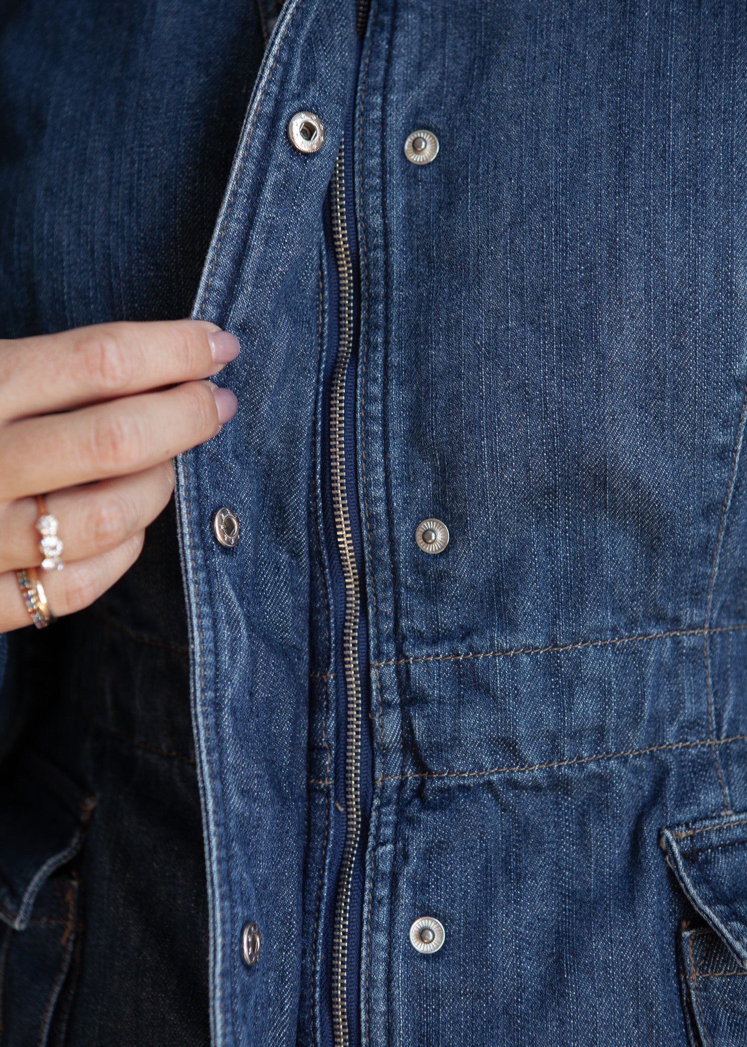 Dark Wash Denim Jacket