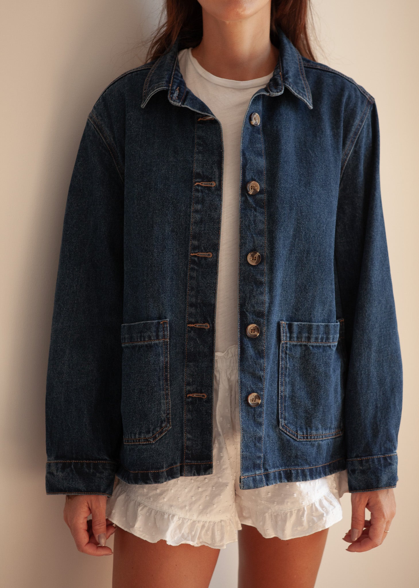 Indigo Denim Work Jacket