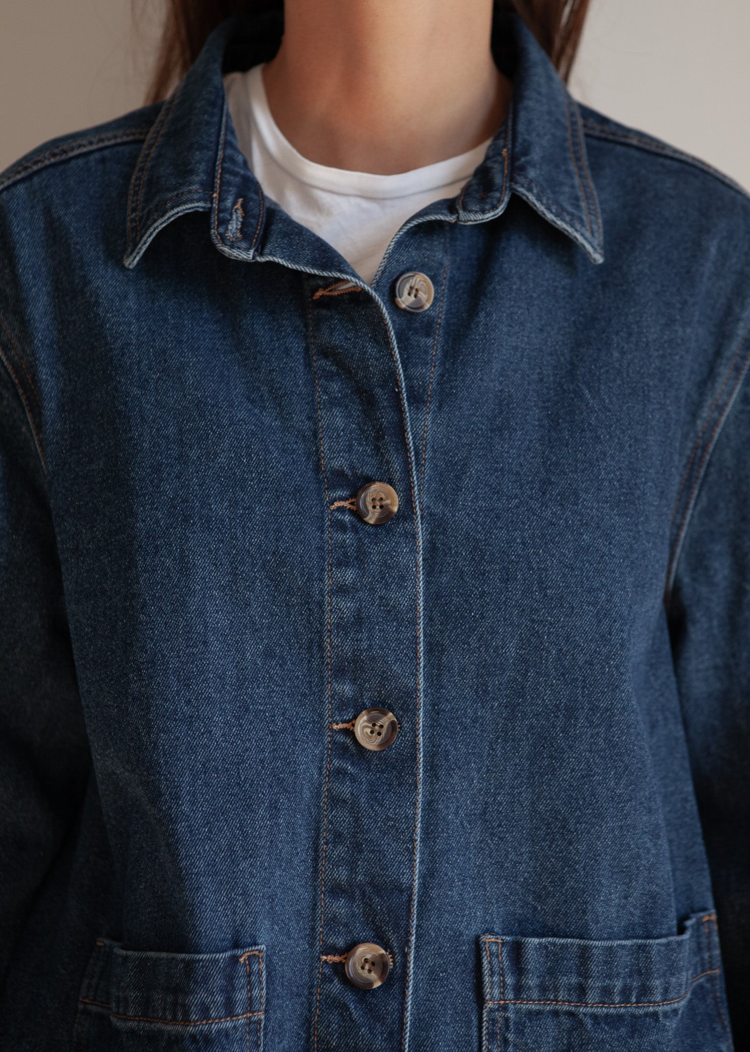 Indigo Denim Work Jacket