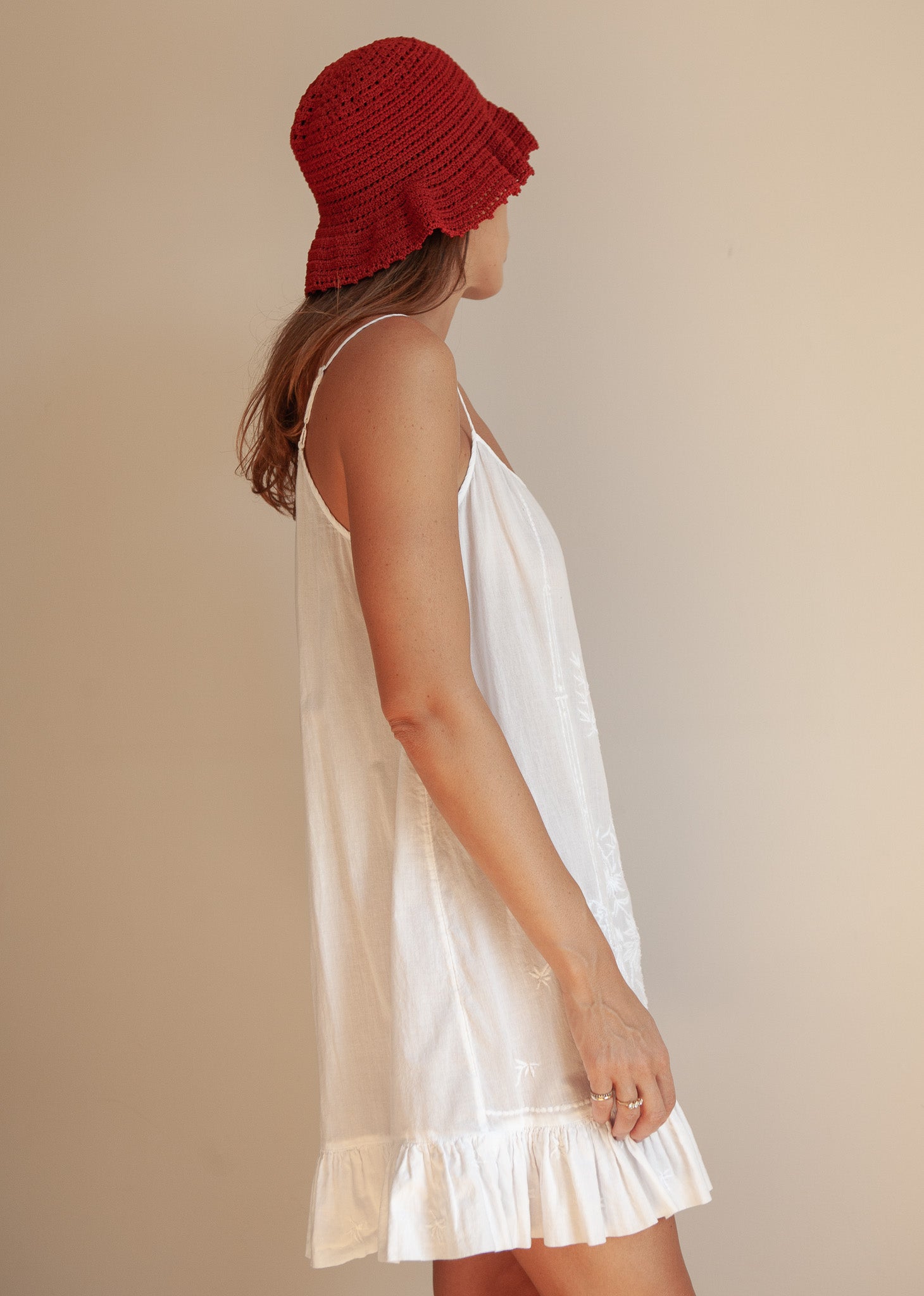 Handmade Red Crochet Hat