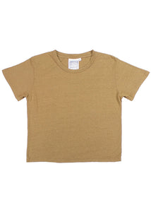 Jungmaven - Cropped Lorel Tee in Coyote