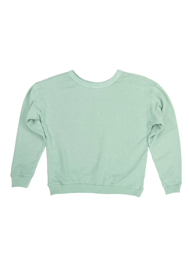 Jungmaven - Crux Sweatshirt in Sage Green