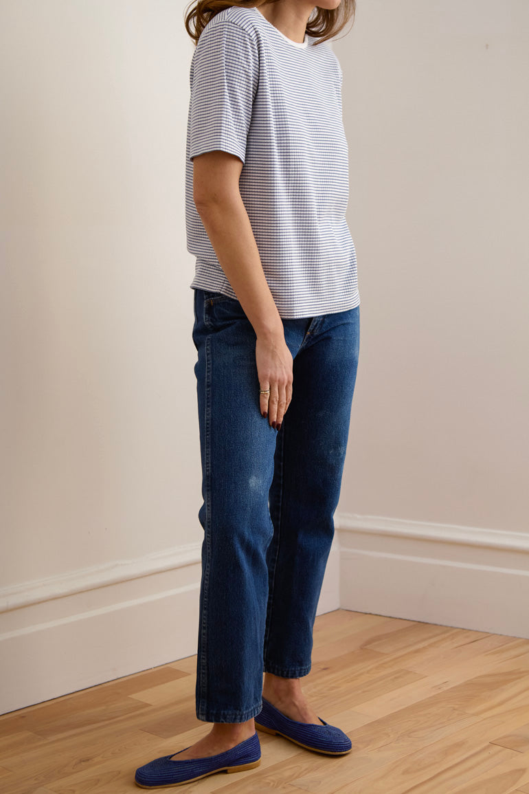Ribbed Striped T-Shirt