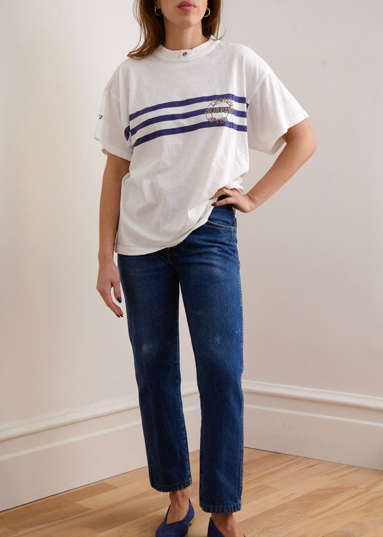 Vintage White Boxy T-Shirt