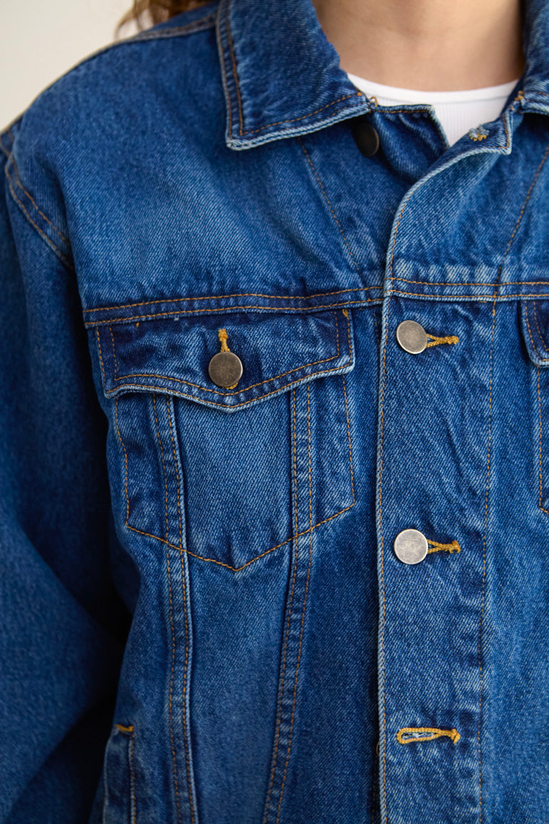 Classic Denim Jacket - Medium/Dark wash