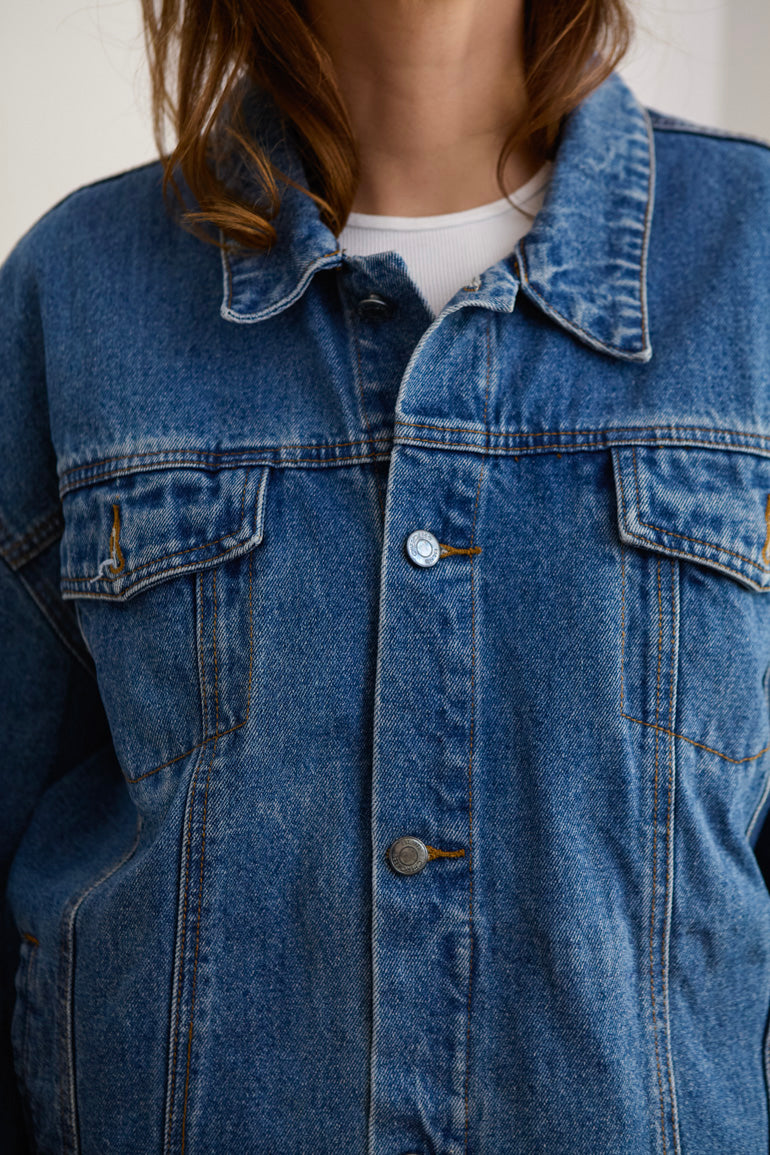 Classic Denim Jacket - Medium wash