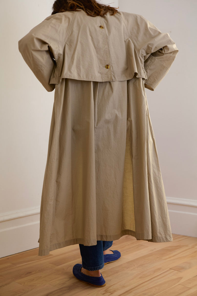 Vintage 80s Oversized Trench Coat
