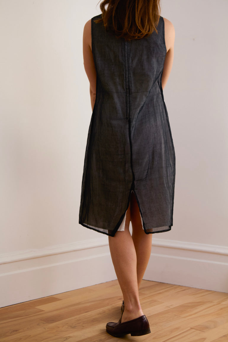 90s Double-Layered Cotton Dress