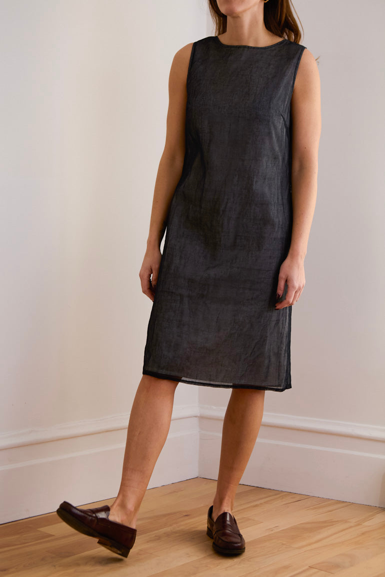 90s Double-Layered Cotton Dress