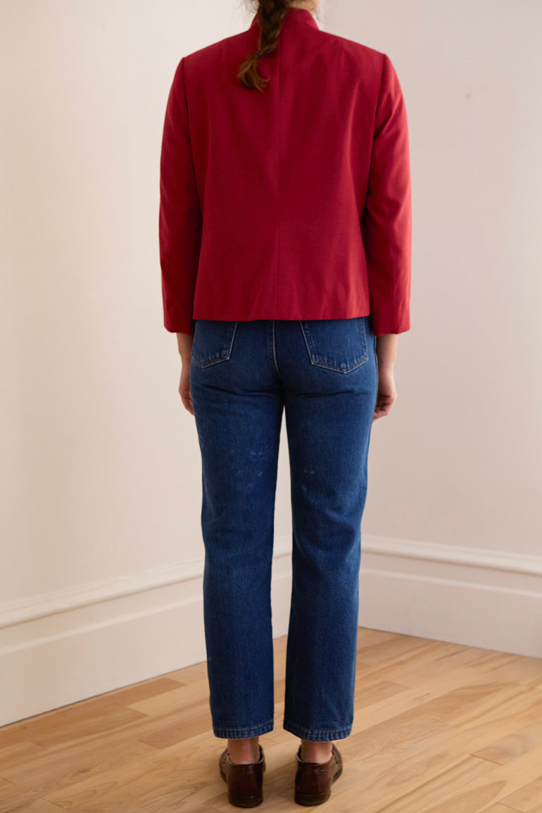 Red Tailored Jacket