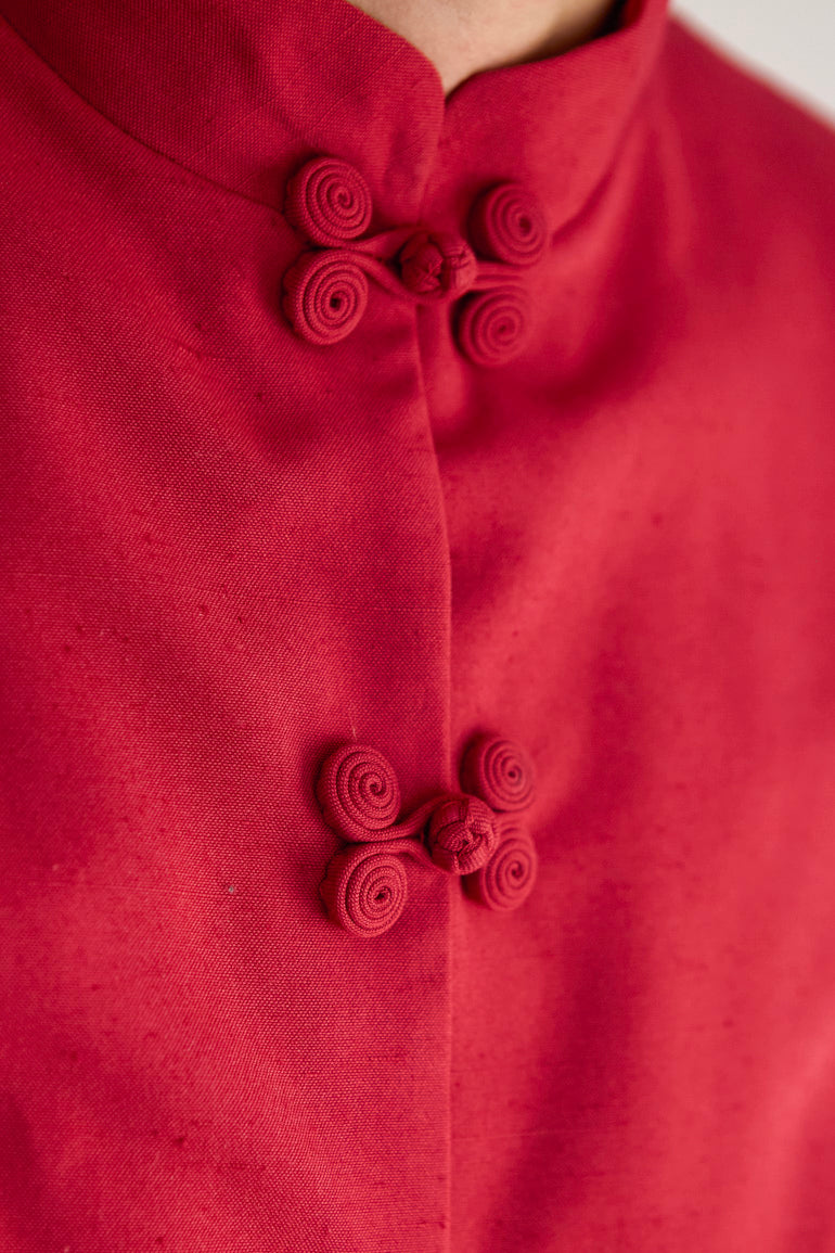Red Tailored Jacket