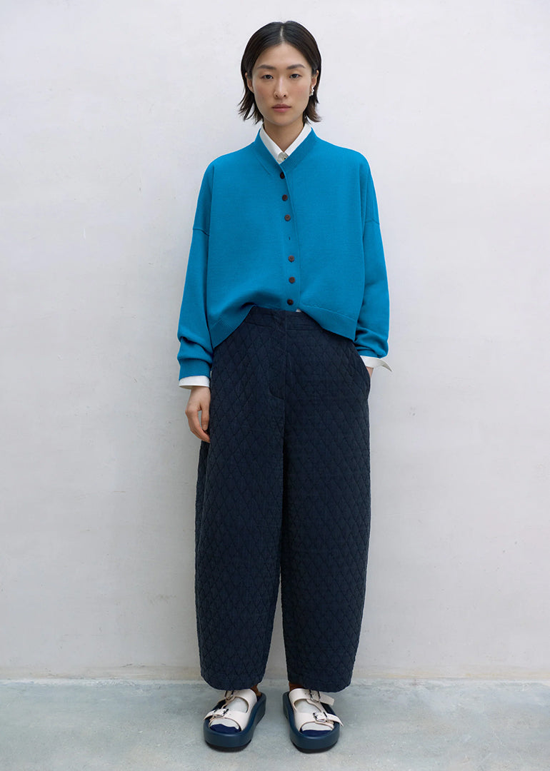 Cordera - Quilted Curved Pants