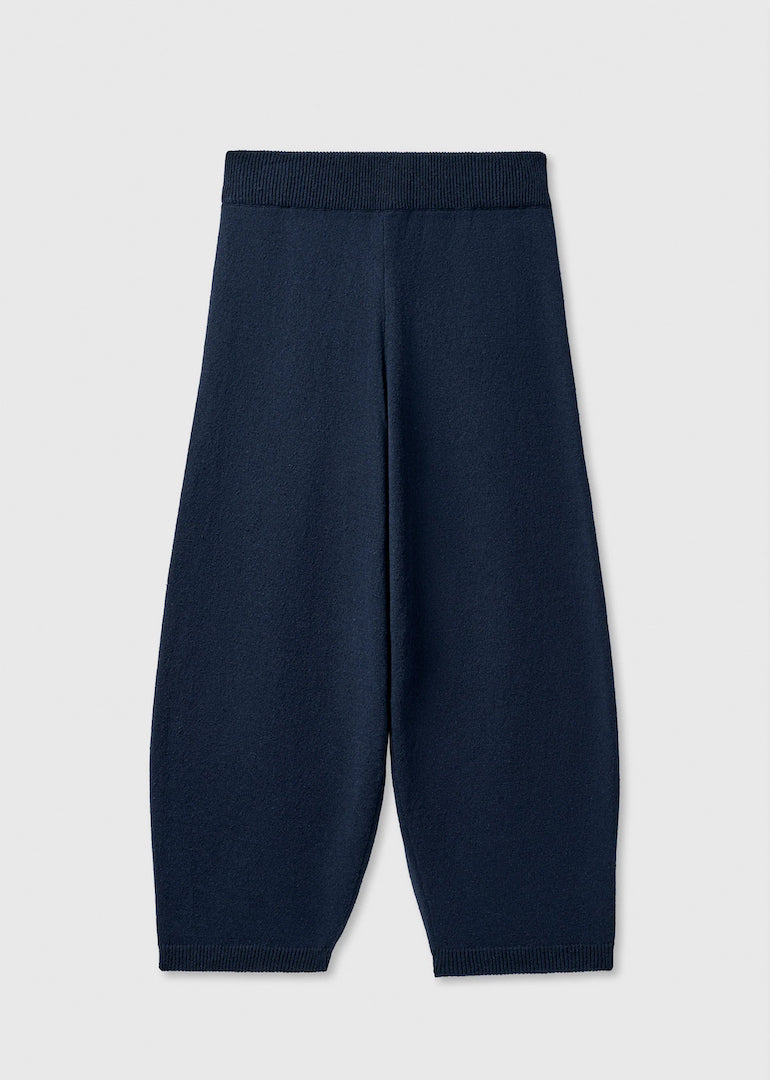 Cordera - Cotton Knitted Pants  in Navy