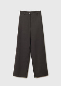 Cordera - Wide Leg Pants in Deep Taupe