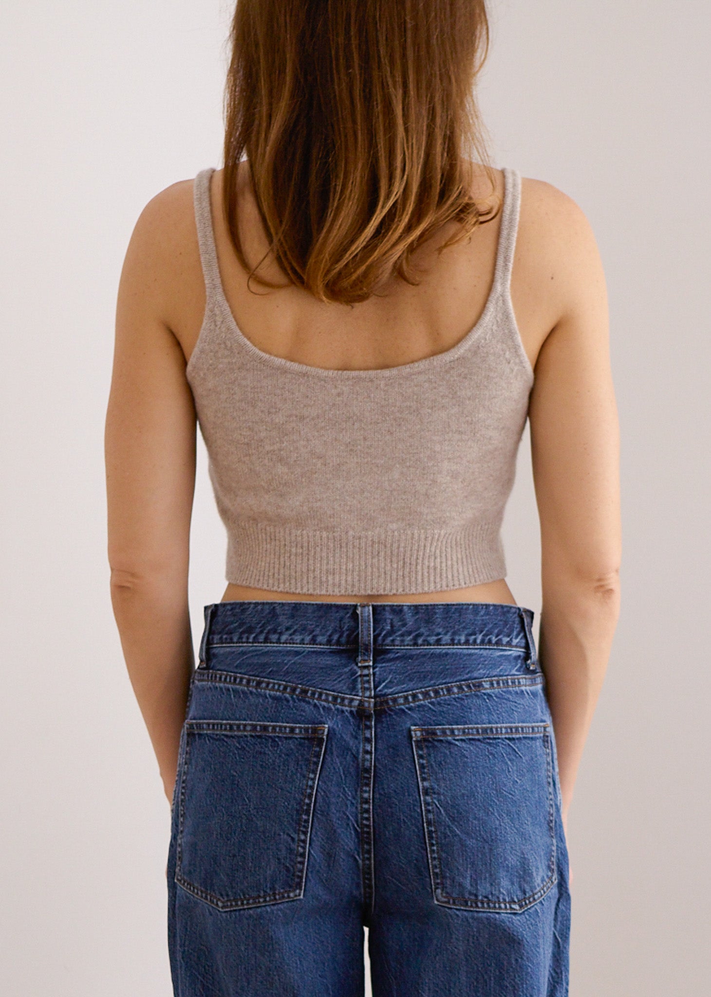 100% Cashmere Tank Top