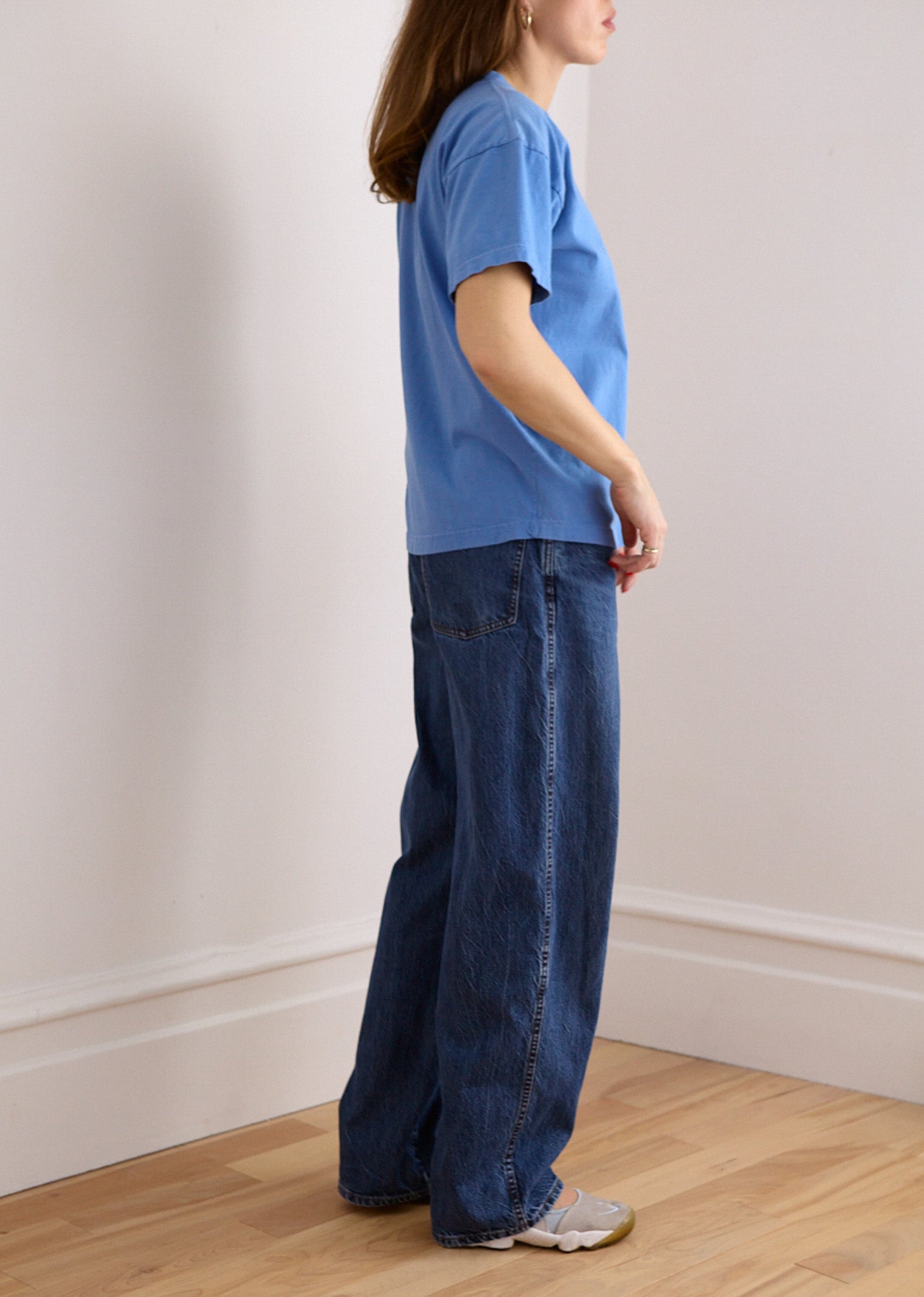 Nautical Light Cerulean Blue T-Shirt