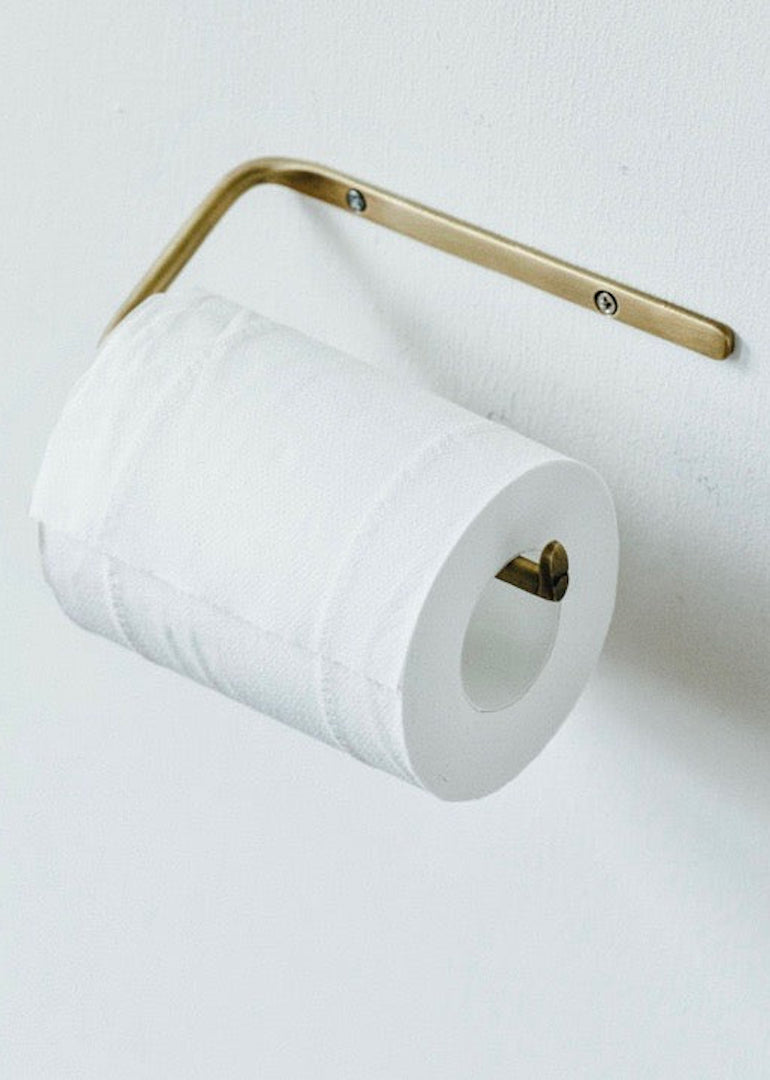 Brass Toilet Paper (or anything) Holder