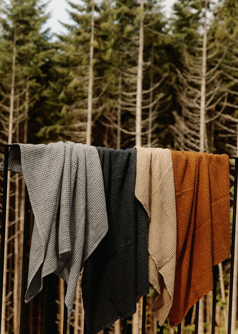 Grey and deals tan towels