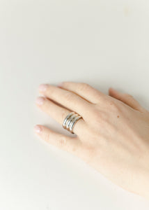 Melodie Borosevich Jewelry - Triple Stacked Ring