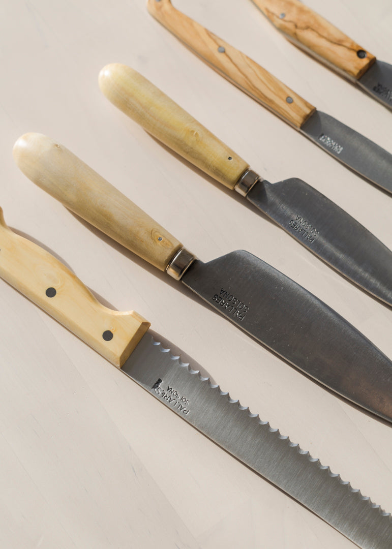 Pallares Solsona - Kitchen Knife 16 cm with Boxwood Handle