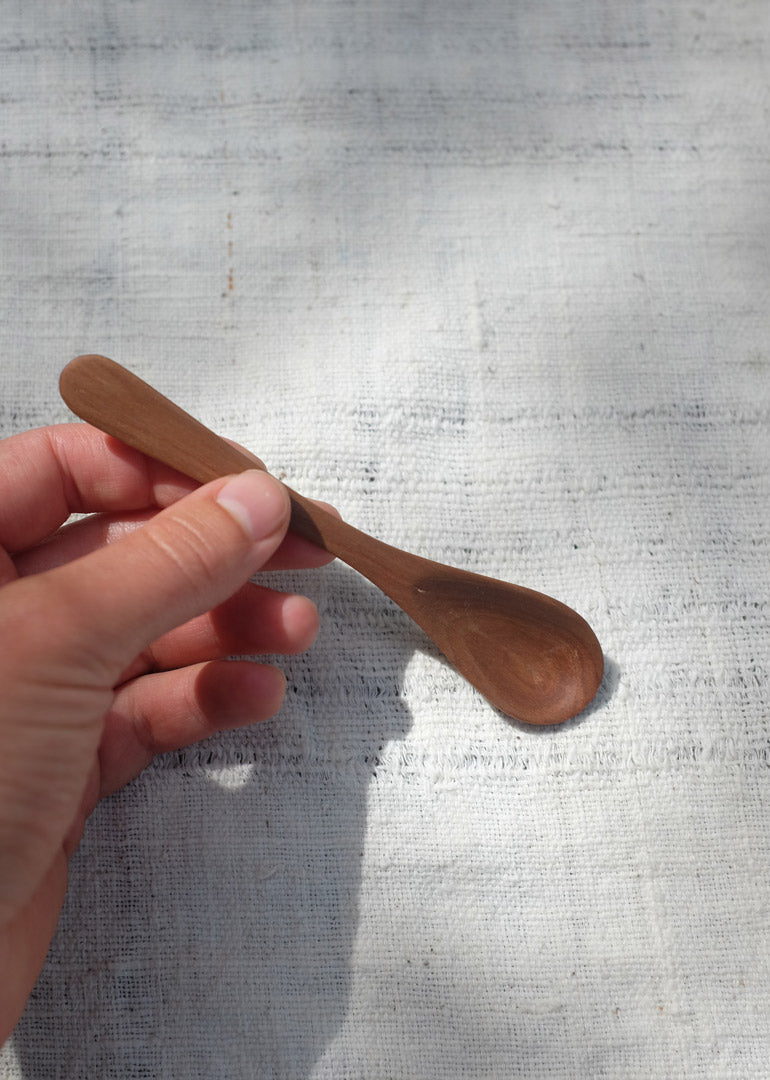 Small Olive Wood Spoon - Flat, Round or Thick